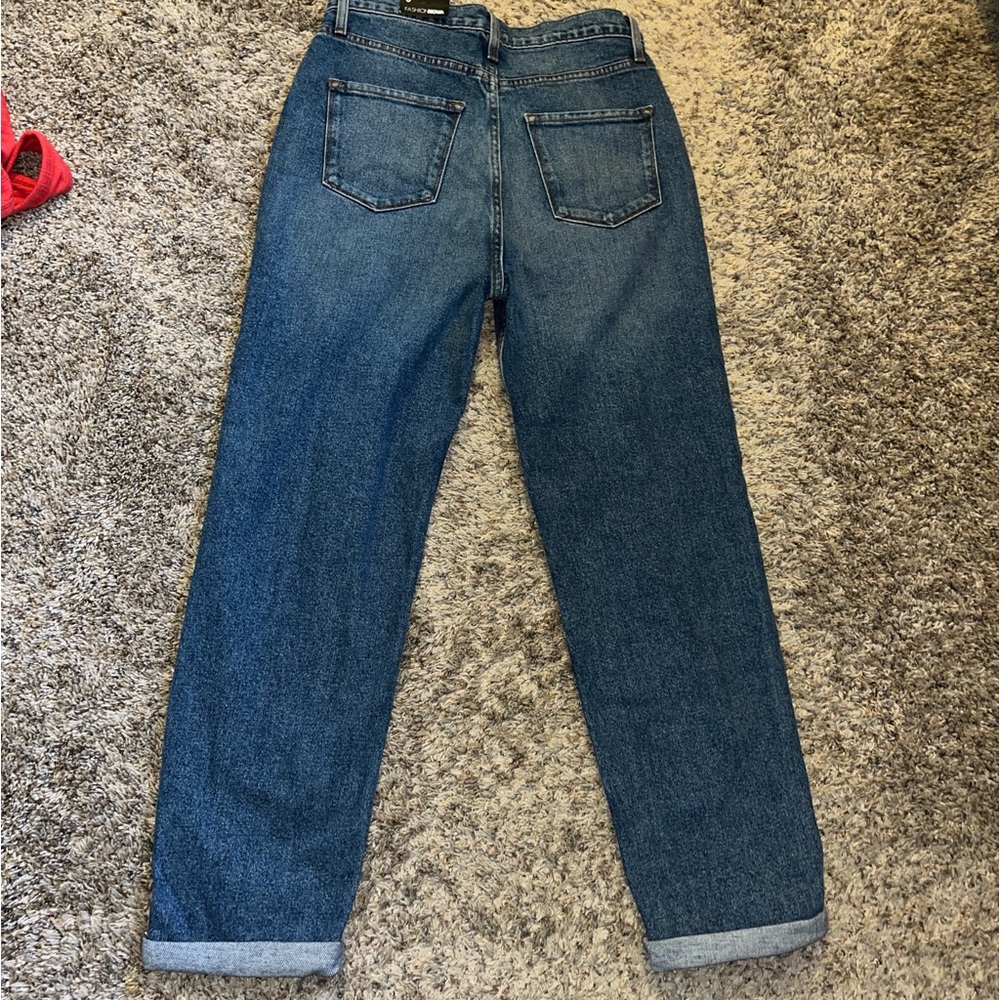 Fashion Nova (Got it from my momma) Distressed Jeans